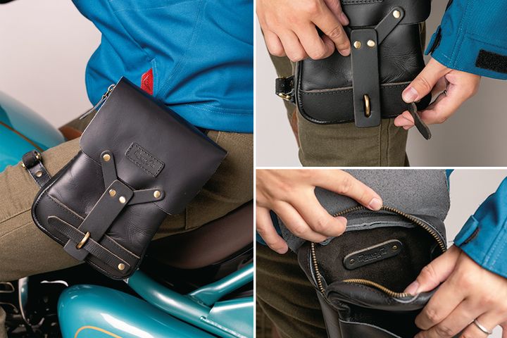 バイクを降りても使える！タンク＆テールバッグとサイバッグが持つ実用性とクラシックな魅力