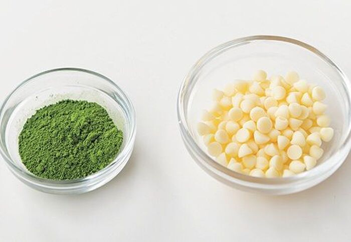 【オイルなし、グルテンなし】体にやさしい「抹茶とホワイトチョコのマフィン」の作り方。ダイエットにもおすすめのヘルシーおやつです♪