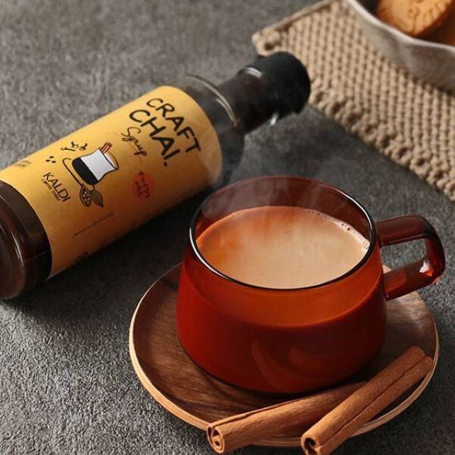 オリジナル クラフトチャイ（195ml）￥680／カルディコーヒーファーム