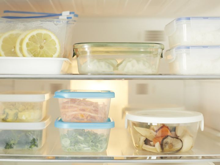 食品保存には中が見えるものを使う