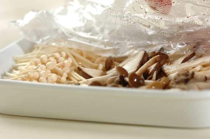 キノコの中華風マリネの作り方1