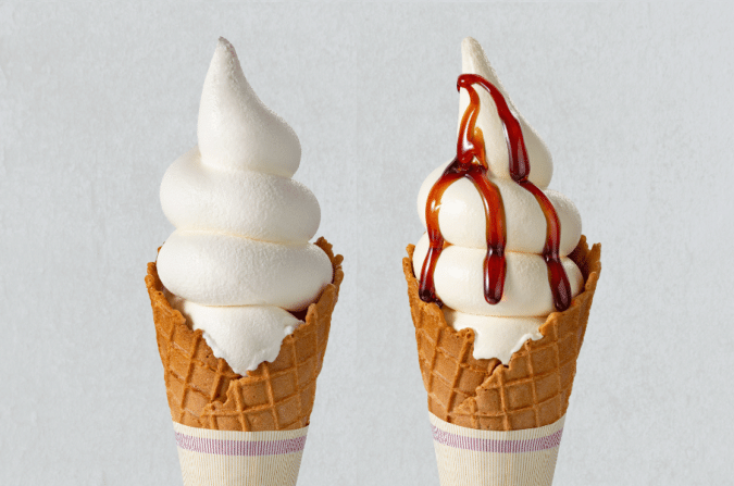 「太宰府ぷりん」ソフトクリーム