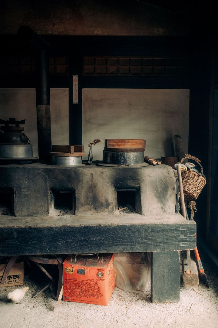 ツェン宅のかまど。