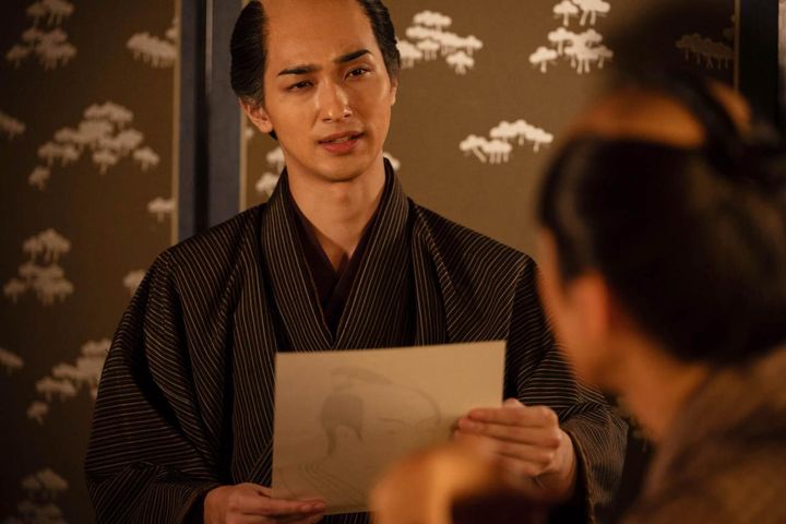 蔦重（横浜流星） 大河ドラマ「べらぼう～蔦重栄華乃夢噺～」第45回より ©️NHK