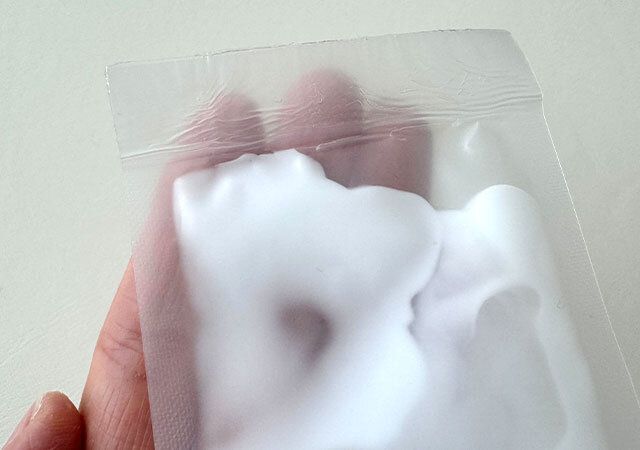 ダイソー トラベル用 パウチ容器 10ml 20P 熱圧着 熱圧着 仕上がり