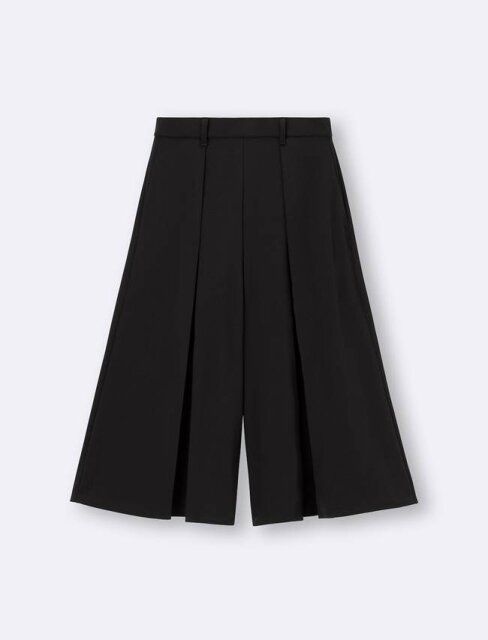 GUドレープキュロッツ ブラック