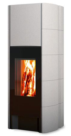 厳しいレベルの排出ガス規制をクリアした、蓄熱薪ストーブ販売中！