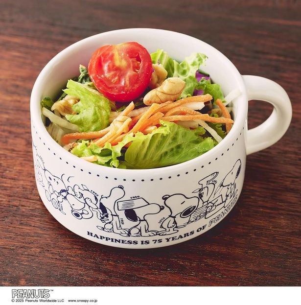 口径9センチの幅広設計でサラダボウルにも変身！マルチに活躍する万能サイズ