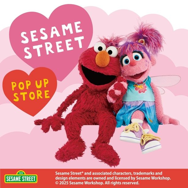 セサミストリートPOP UP STOREを開催！