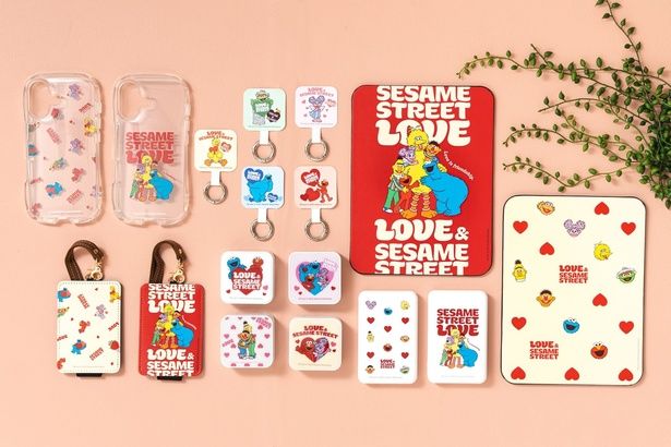 ハートモチーフがキュートなLOVEシリーズ。iPhone16対応ケースやMagSafe充電器など実用性も抜群