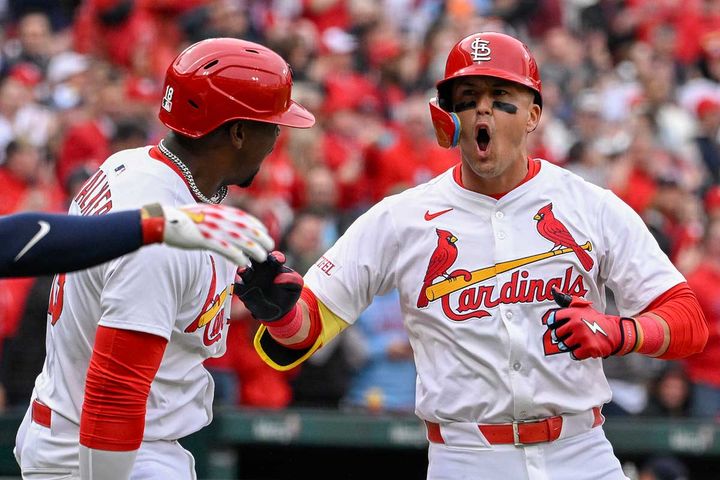 カージナルスのラーズ・ヌートバー（C）Getty Images