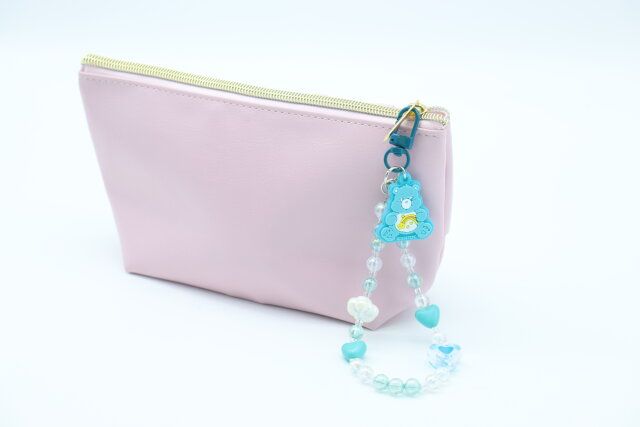 ビーズキーホルダー（ケアベア、B） 使用例