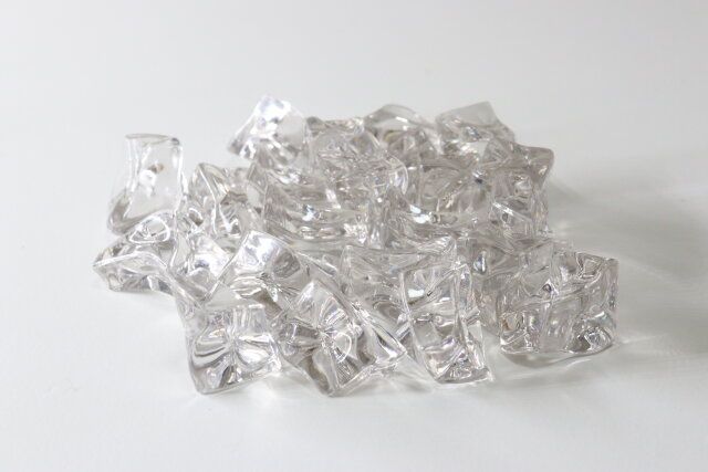 ダイソー インテリアクラッシュストーン（グレー） 