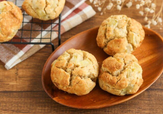 米粉のりんごスコーン