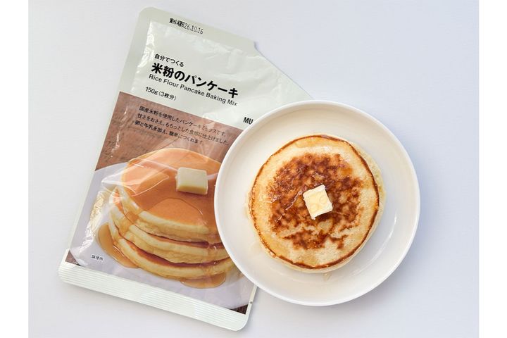 無印良品「自分でつくる 米粉のパンケーキ」￥250（税込み）