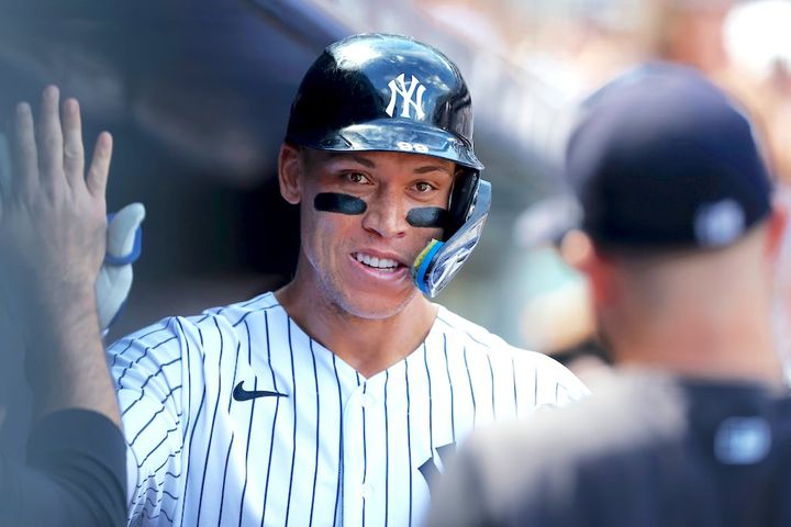 戦列復帰したヤンキースのアーロン・ジャッジ （C） Getty Images