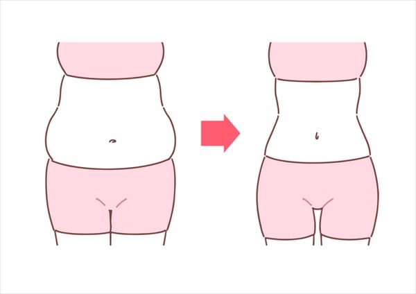 ぽっこりお腹になってしまう4つの原因