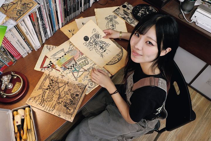 砂とバイクとモノづくりの世界が失いかけた人との繋がりを取り戻す勇気をくれました｜バイク日和・版画家アーティスト MIZUKIさん