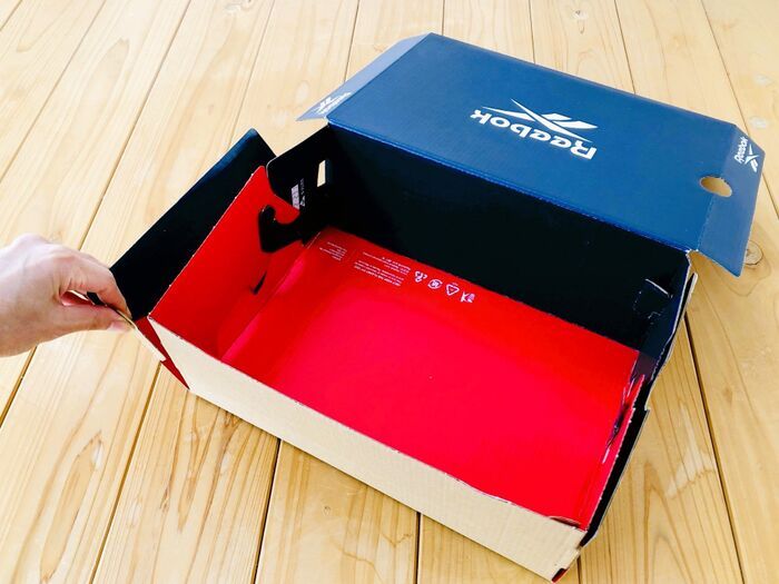 『靴の空箱』なんと裏返すだけで激変！こんな発想なかった♡今すぐ真似したい超簡単リメイク術