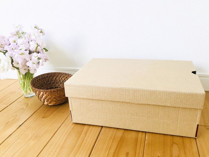 『靴の空箱』なんと裏返すだけで激変！こんな発想なかった♡今すぐ真似したい超簡単リメイク術