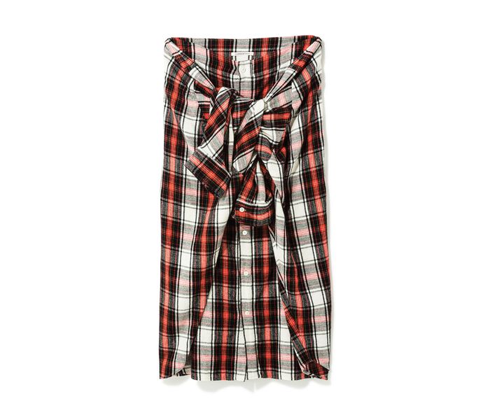 多彩にアレンジできる腰巻き風デザインがポイント