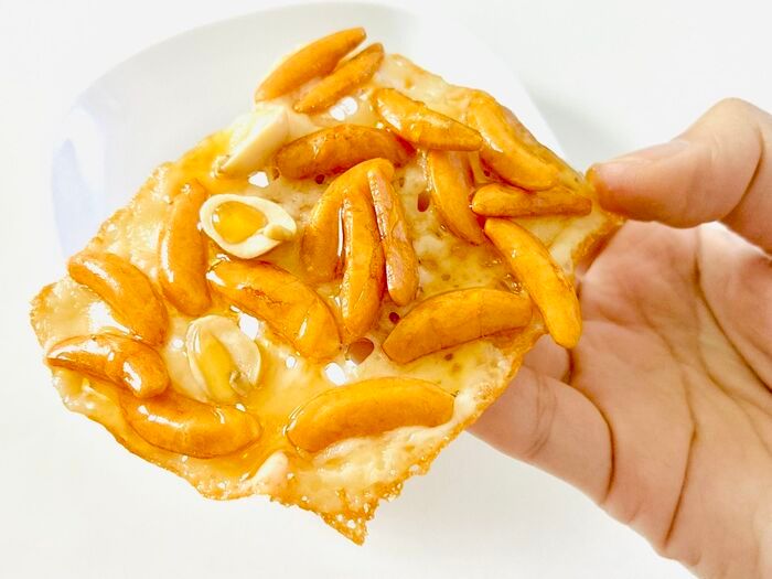 『柿の種』×チーズ×はちみつ！？ゼッタイにウマい！やみつき必至の最強トリプルコンボに挑戦