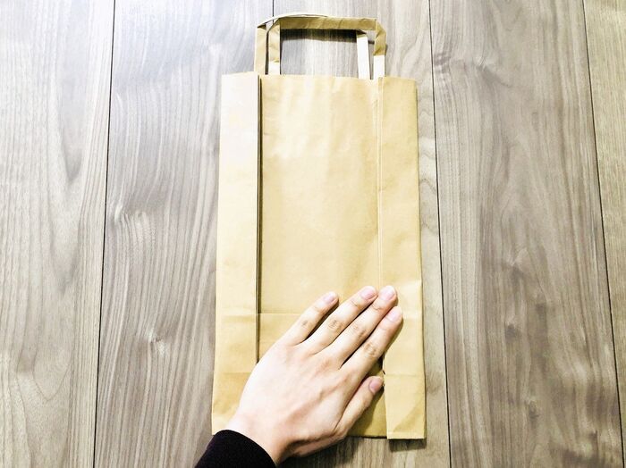 「紙袋のマチが足りない…」→