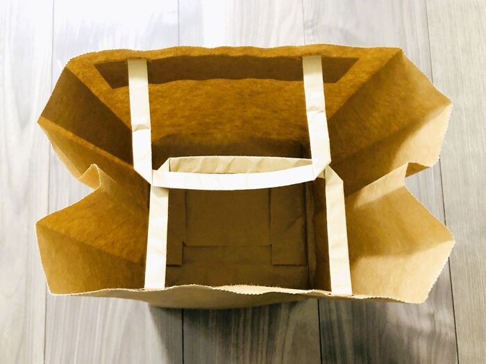 「紙袋のマチが足りない…」→