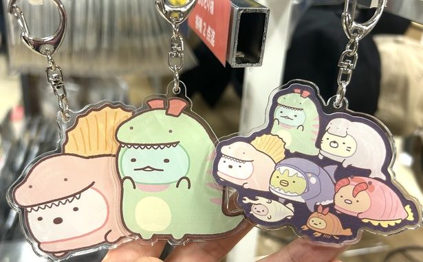 アクリルキーホルダー(全6種ランダム・各770円) (C)2025 San-X Co., Ltd. All Rights Reserved.