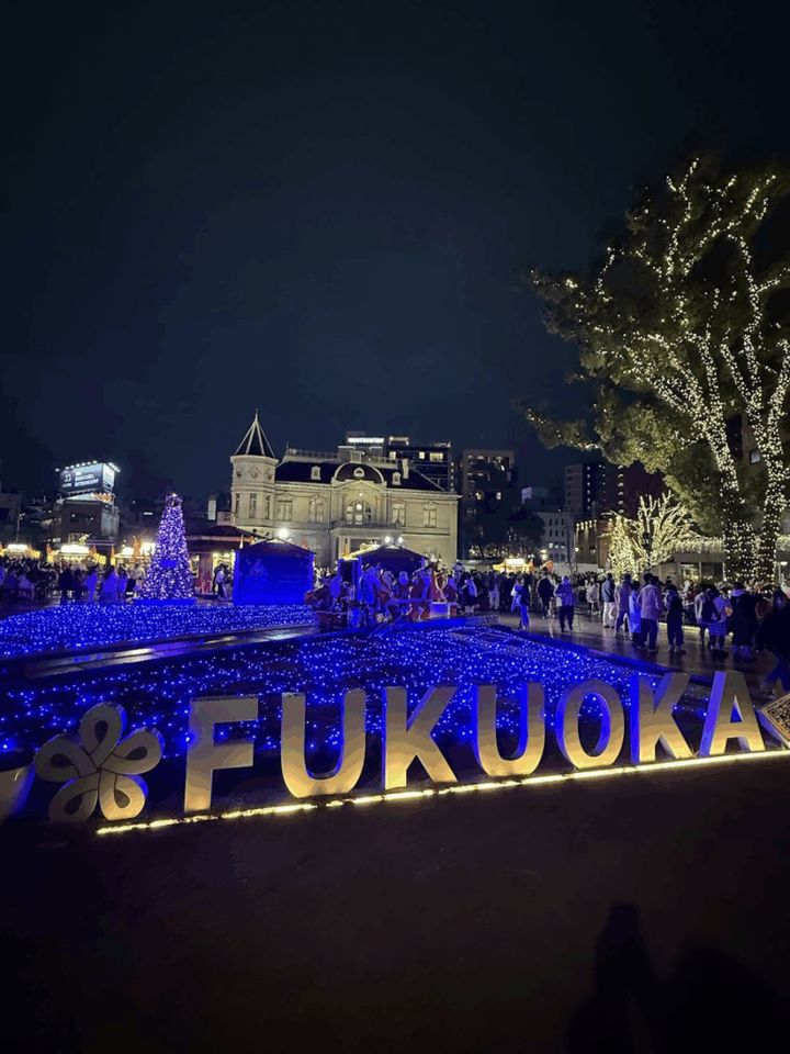 天神中央公園イルミネーション