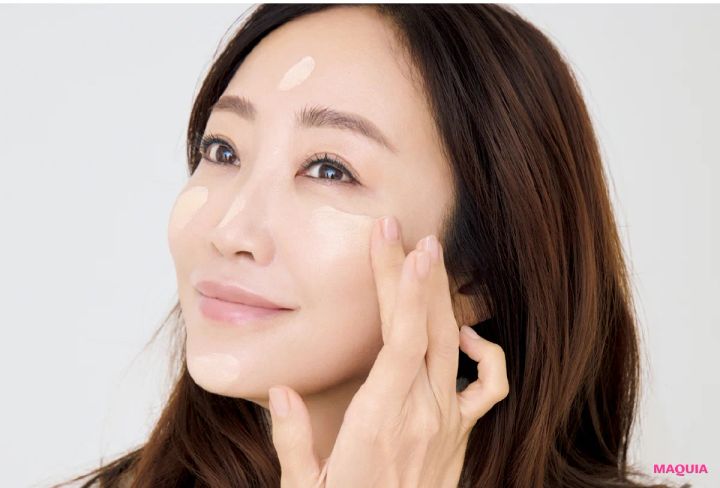 神崎恵さん直伝 KANEBO カネボウ ライブリー スキン ウェアⅡの塗り方