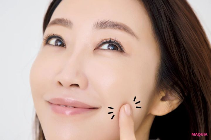 神崎恵さん直伝 KANEBO カネボウ ライブリー スキン ウェアⅡの塗り方 完成