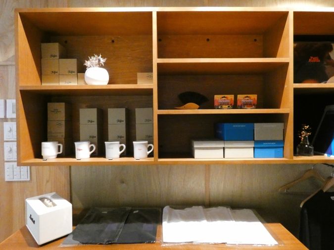 TOFFEE Imaizumi 物販スペース