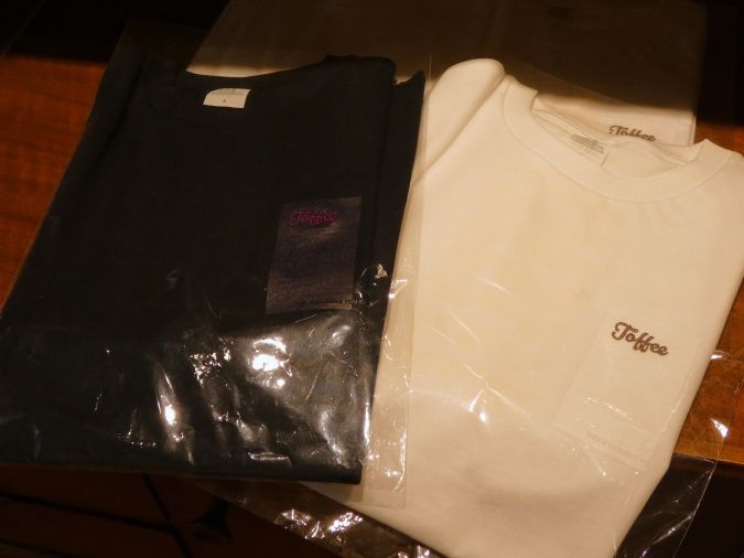 TOFFEE Imaizumi オリジナルTシャツ 2色展開