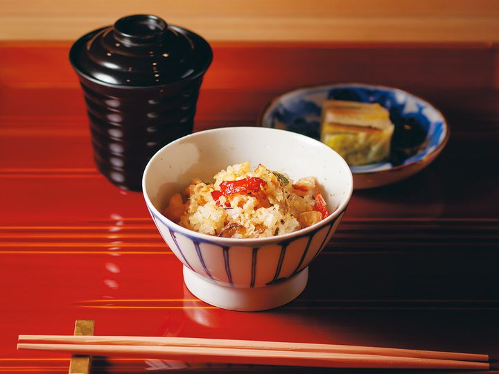 銀座一丁目『銀座 きた川』の「天バラご飯」