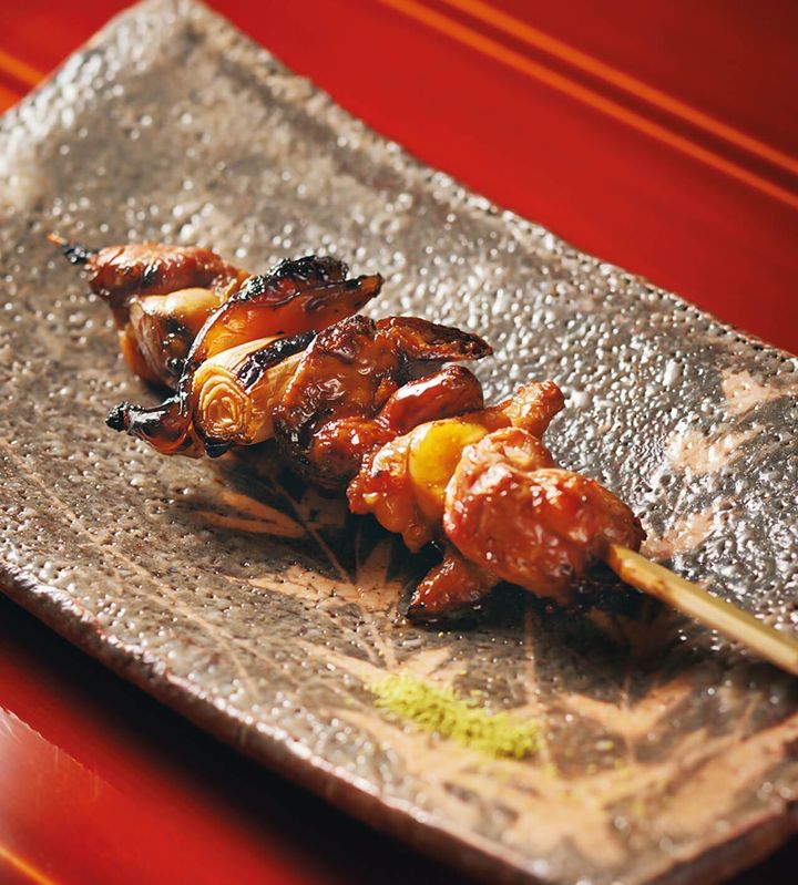 銀座一丁目『銀座 きた川』の「すっぽんの串焼き」