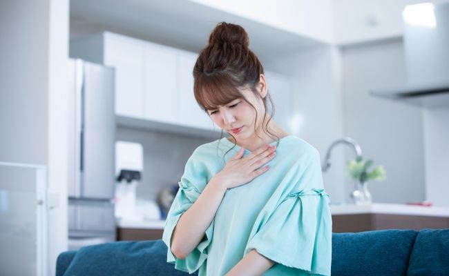 喉が痛いイメージ