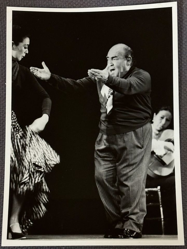 エンリケ先生の迫力ある舞台。