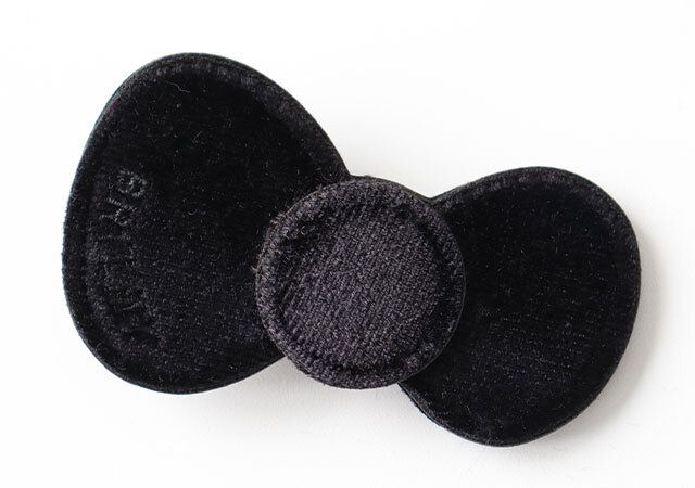 宝島社ムック付録HELLO KITTY × BRILMY 中身が見えて時短がかなう ズボラに優しいコスメポーチ BOOK VELOUR BLACK ver.10