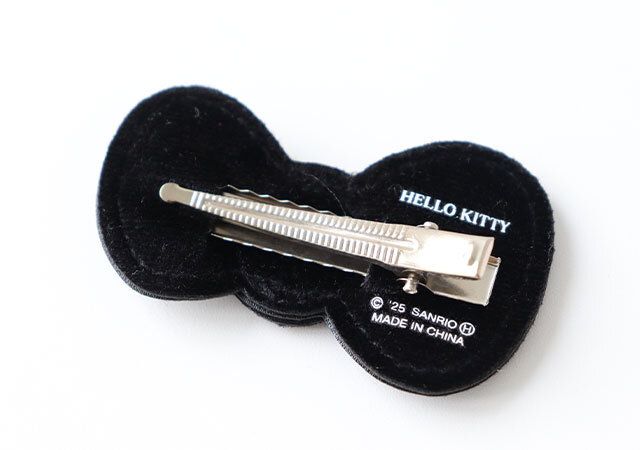 宝島社ムック付録HELLO KITTY × BRILMY 中身が見えて時短がかなう ズボラに優しいコスメポーチ BOOK VELOUR BLACK ver.11