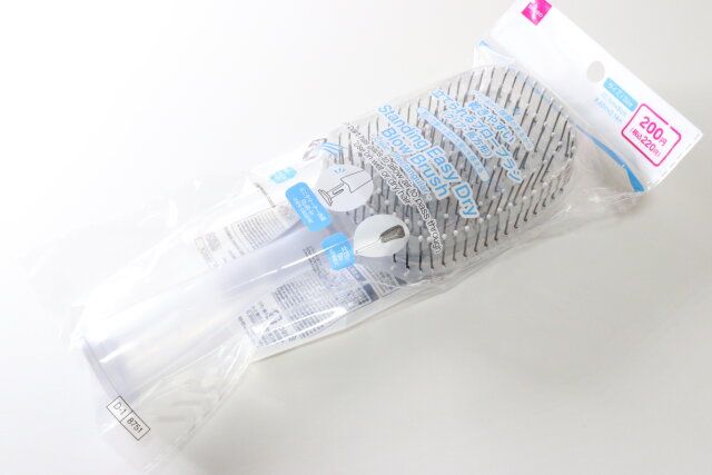 立てられる乾きやすいブローブラシ ヘアブラシ