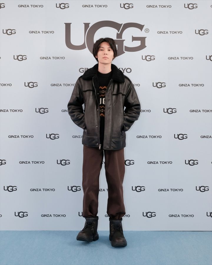 萩原利久「今年はアクティブな冬にしたい」と決意? UGG 銀座松屋通り オープンイベントに登場