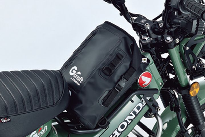 ツーリングでも街でも映える！Gcraftのサドルバッグ
