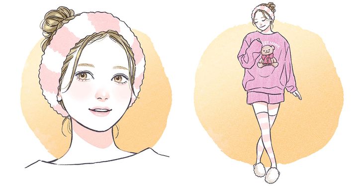 【お泊まりデート】肌と眉毛、唇をさりげなく整える