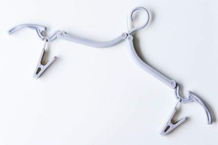 100均の折りたたみハンガーが超便利【セリア・ダイソー・キャンドゥ】