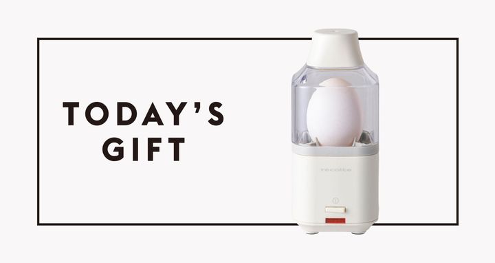 〈récolte〉のエッグスチーマー