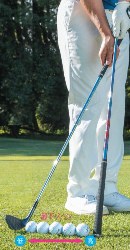 アプローチで簡単に打ち分けできるようになるコツは？”最下ゾーン”をマスターしよう