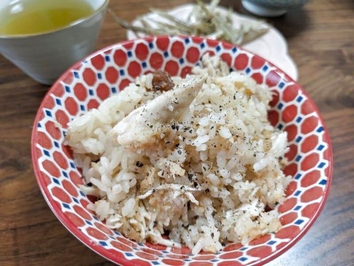 ブラックペッパー振りかけて食べるのが、おすすめです。