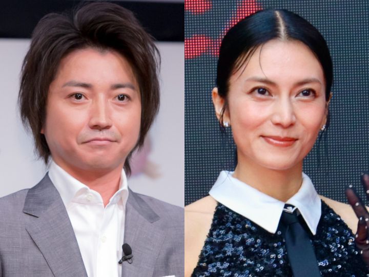 （左から）藤原竜也、柴咲コウ クランクイン！ width=