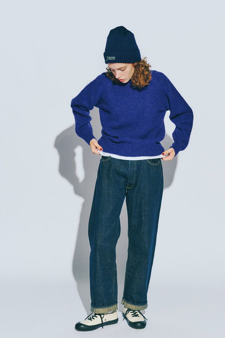 さすがジャパンデニム！コーデの華になる絶妙な色合い【本日のFUDGE GIRL-12月1日】